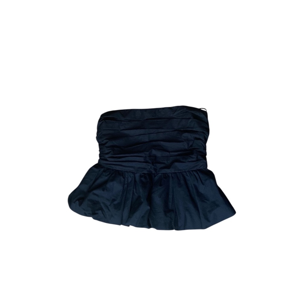 Hollister Black Strapless Bubble Top - Picture 2 of 4